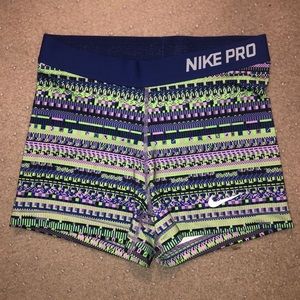 Nike Pro spandex shorts